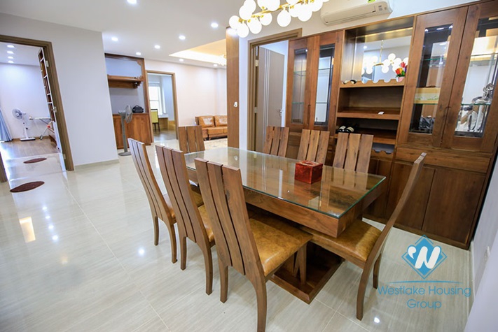 New and clean three bedrooms apartment for rent in L3 Ciputra, Ha Noi